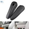 2* Black Side Seat Armrest Handle Leather Cover For Toyota Previa Estima 06-16