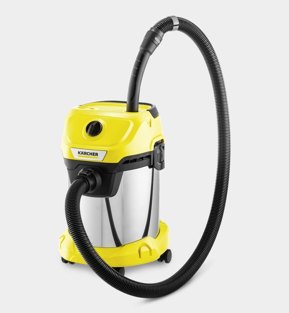 Пылесос для влажной и сухой уборки KARCHER WD3 S Серый Емкость 17 л 1.628-145.0