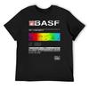 BASF Винтажная обложка VHS Футболка милые топы оверсайз графическая футболка дизайнерские рубашки футболка класса люкс одежда класса люкс мужчины