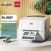 Deli Принтер этикеток со штрих-кодом DL-888T, штепсель CN (адаптер в комплекте)