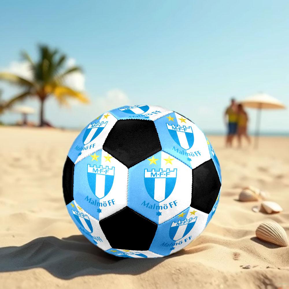 1pc Malmo FF Soccer Ball Size 5 Indoor Soccer Ball Fashion Colorful Backyard Game - Great For Sports Fans Gift HE72