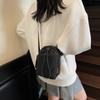 Niche Design Casual Simple Texture Fashion Trend Bucket Bag 2025 Summer Personalized Women's Shoulder Messenger Bag