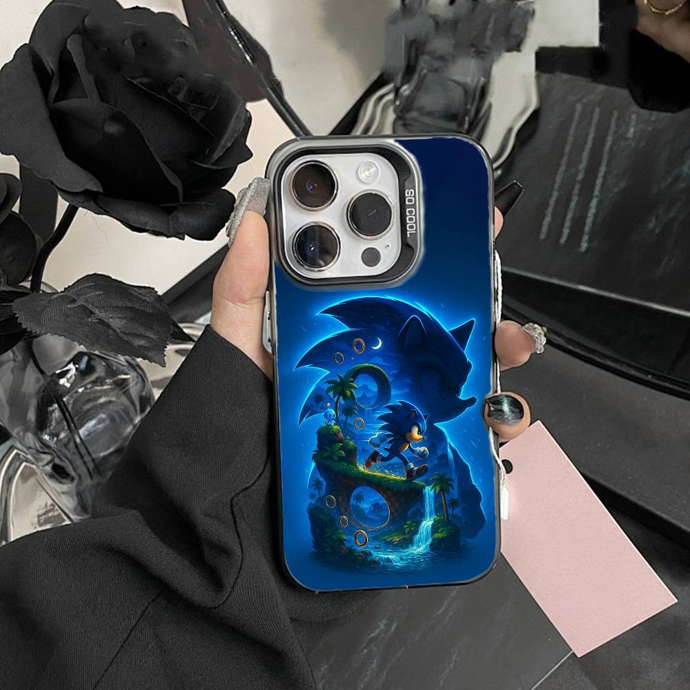 L-Shadow the Hedgehog Phone Case For iPhone 17,16,15,14,13,12,Pro MAX White Matte Shockproof Cover