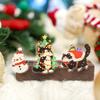 Креативные наклейки Mengmeng Black Meow, Материалы для аккаунта кошки, Наклейки для DIY