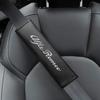 Car Stickers For Alfa Romeo 1/2PC Carbon Fiber Seat Belt Cover Safety Sleeve Padding Car Styling For Alfa Romeo 159 147 166 Stel