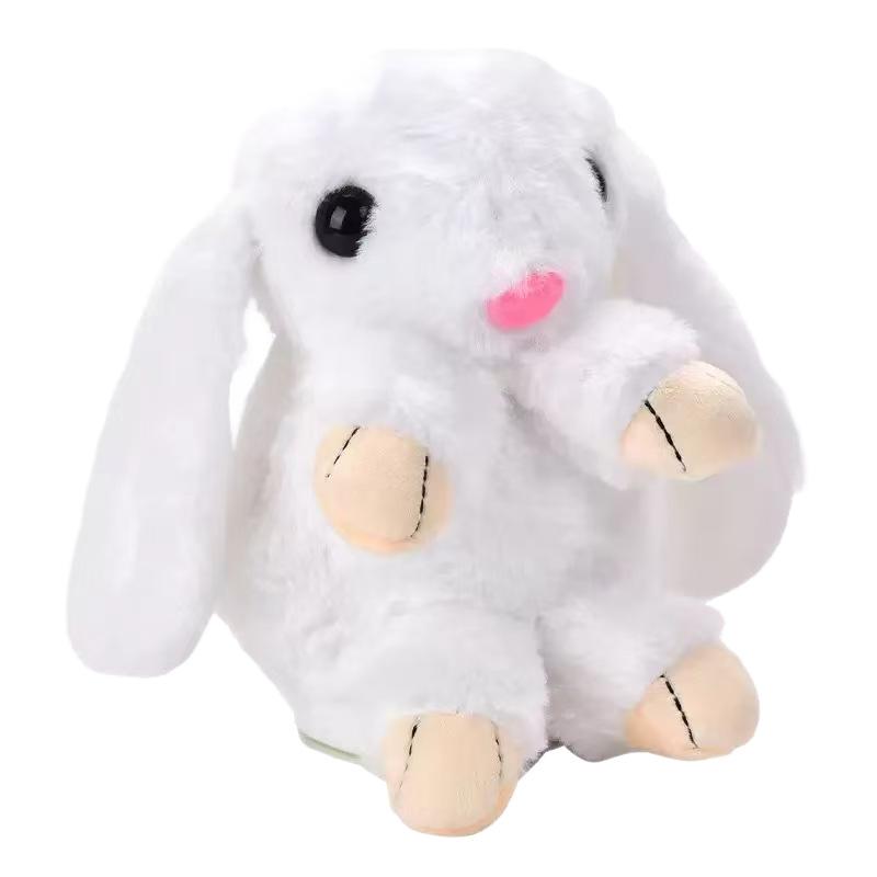 Electric Singing and Dancing Rabbit - Baby Soothing Toy with Recording and Speaking Functions
