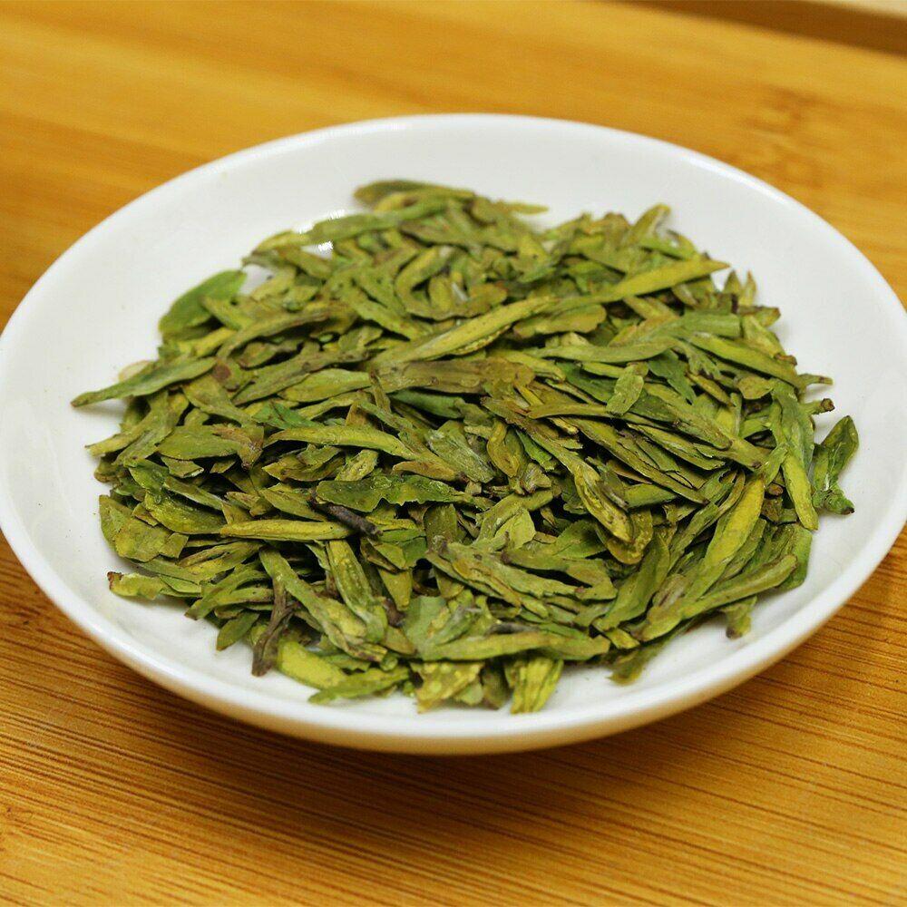 Китайский зеленый чай Xihu Dragon Well Long Jing Longjing 2023 года, чай Lung Ching, 100 г