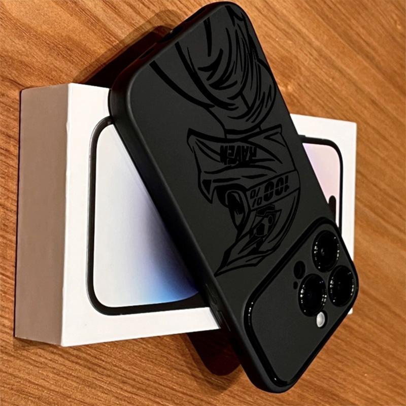 Креативный чехол для телефона с рисунком мотоциклиста для iPhone 17 16 15 14 13 12 11 Pro Max Plus X XSMAX XR Ударопрочный Мягкий Матовый Чехол