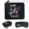 Jujutsu Kaisen Anime Zip PU Wallet Cartoon Print Coin Purse Large Capacity Card Holder Gojo Satoru Sukuna 1pcs