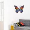 Butterfly Wall Decor Home Butterflies Sculpture Iron Decoration Outdoor Wrought Metal