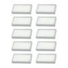 10pcs /lot Robot Vacuum Cleaner Parts HEPA Filter Replacement for Haier T322,GUTREND JOY 90 Pet FUN110