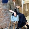 Сумка Harajuku Blue Underarm Bag Кошелек Женская Горячая Девушка Нейлон Шикарные Повседневные Сумки Через Плечо Женская Ретро Летняя Сумка Новая