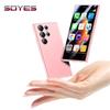 Soyes S23 Pro 4G Mini Smartphone 3.0inch MT6737 Dual SIM 2 ГБ RAM 16 ГБ ROM Android 9.0 Face Recognition 1950mAh 5MP Camera Fashion Mobile Phone