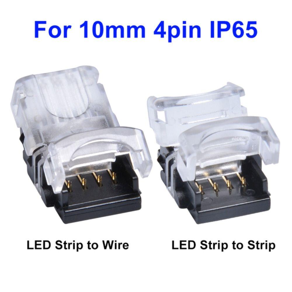 RGBWW 3528 Светодиодная лента к проводу Разъемы для светодиодных лент Соединители Подключение провода к свету Светодиодная лента 5050