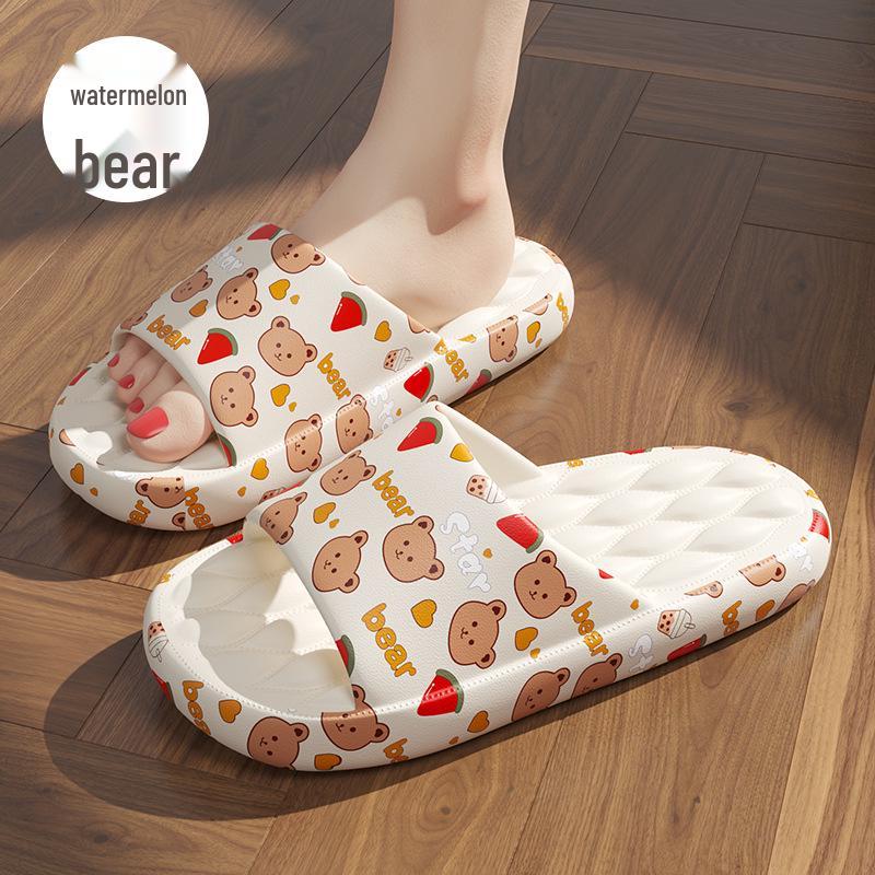 Unisex Summer Soft-Soled Slippers: Cushioned and Slip-Resistant for Home or Outdoor Wear