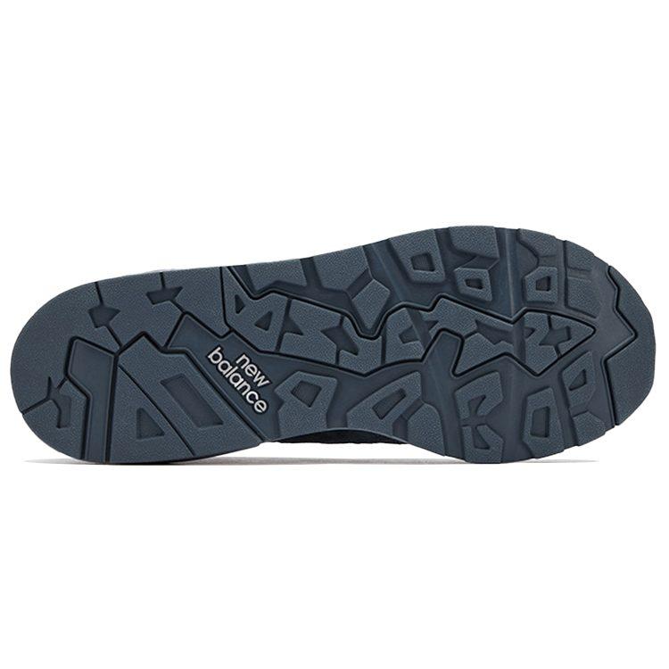 New Balance Серия 580 Нескользящие Дышащие Низкие Кроссовки Ретро Синие CMT580OC