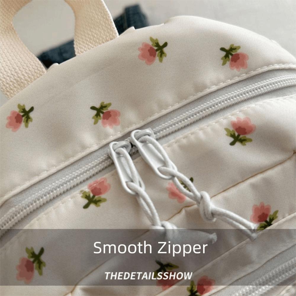 Small Size School Bag Korean Styles Girls Handbag Casual Women Floral Backpack Daily Use