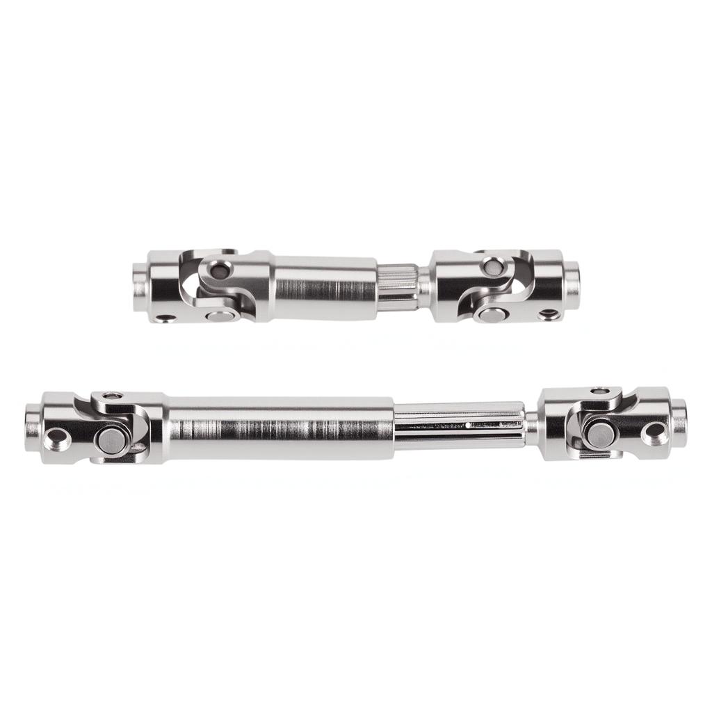 1Pair Stainless Steel Drive Shafts Driveshaft for AXIAL SCX30 1/30 RC Crawler Cars Upgrade Parts