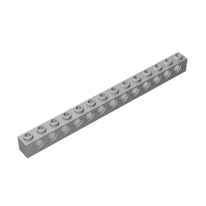 Нетоксичные 10 шт. 3 Строительных блока Технические детали Moc 1x14 с 13 отверстиями Перфорированные кирпичи Собираемые части Длинный балочный конструктор