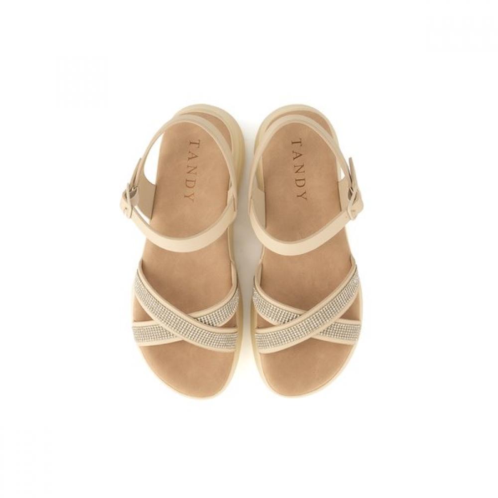Tandy Women S caSual SandalS Ivory J1570v