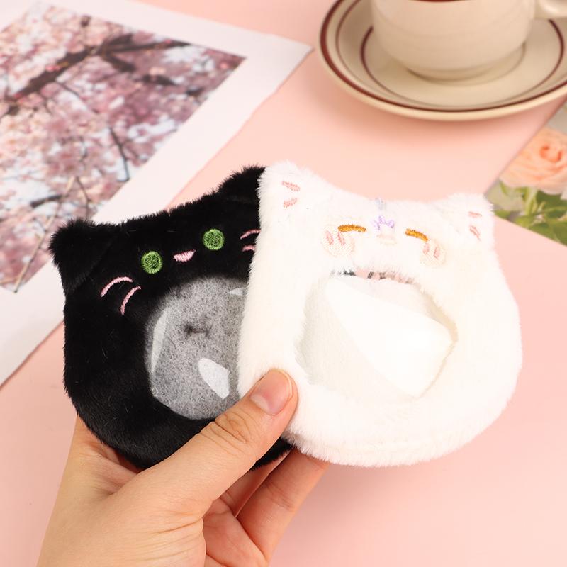 Милый держатель для фотокарточки с изображением кота, плюшевый значок-подвеска в виде коготка котенка, брелок для ключей, прозрачный значок, сумка Ita, товары, дисплей