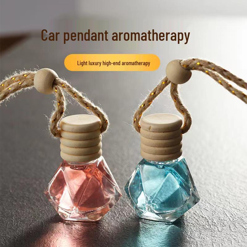 Круглый Подвесной Деревянный Бусина Автомобильный Освежитель Воздуха: Долгоиграющий высококачественный освежитель воздуха и нейтрализатор запахов для салона автомобиля
