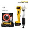 High Pressure Lithium Battery Oil Injector Professional Excavator Rechargeable Lube Oil Tool Electric Grease Gun