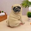 Simulated Dog Model PVC Pug Schnauzer Poodle Labrador Cocker Spaniel Figurine Statue Sculpture Decoration Ornament Educational Animal Toy