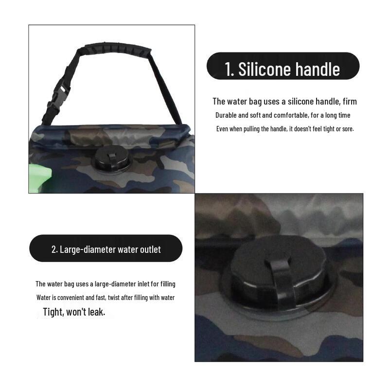 Miflame Solar Camping Shower Bag