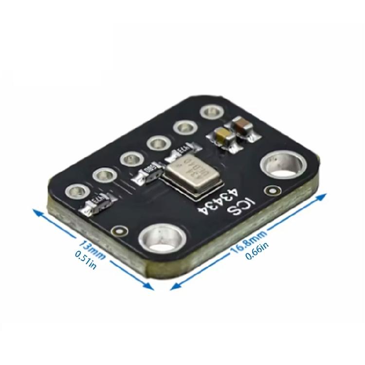 ICS 43434 I2S MEMS Microphone Module Low Power Consumption Low Pass Filter For Industrial Applications
