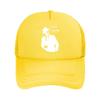 “Gentleman Silhouette Fashion, Retro Art Design” Mesh Baseball Cap