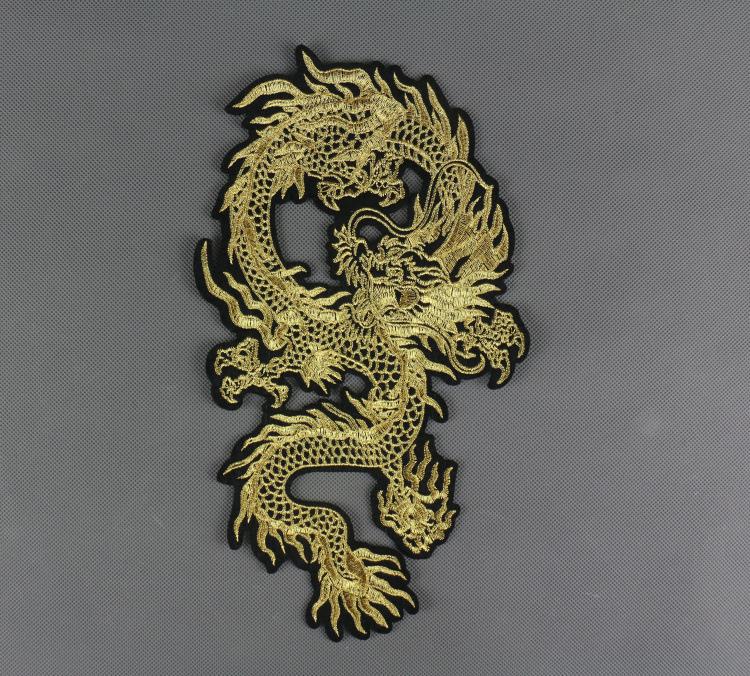 1 пара нашивок с вышивкой дракона для одежды, гладить на наклейках, нашивки для шитья, аксессуары для шитья, украшения для одежды, джинсов