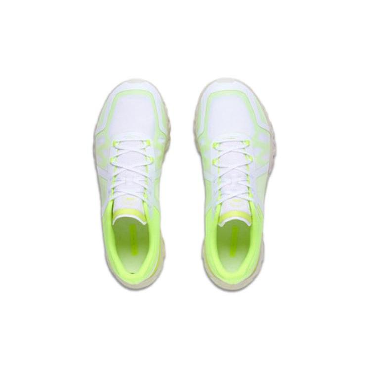 Li Ning Antelope Spirit Амортизирующие Скользкие Устойчивые к истиранию Низкие Тренировочные Кроссовки Женские Зеленый Белый AFVT004-14
