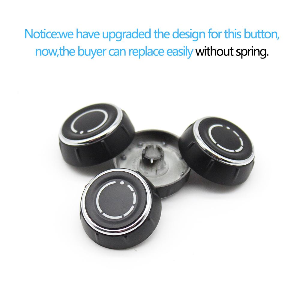 Car Center Console Audio Volume Knob Cover CD Control Switch Button For Porsche Cayenne Panamera Macan Boxster 911 718