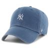 Casquette Ajustable - 47 Brand - BASE New York Yankees - Bleu - 100% Coton - Sportswear
