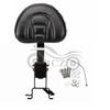 Studded Rider Backrest for Indian Chief Motorcycles