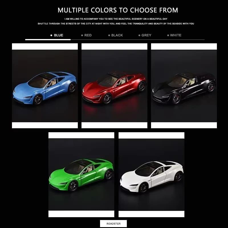 1:24 сплава Tesla Sports Car Model литой металлический игрушечный автомобиль кабриолет игрушка с зарядкой куча мальчик подарок коллективное украшение дома коллекция украшений