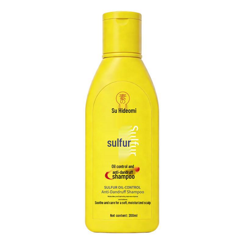 Su Xiu Chen Shi Sulfur Anti-Dandruff Shampoo: Oil Control, Deep Cleansing, Volumizing, Anti-Itch, Silky Smooth Hair.