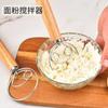 Danish Dough Whisk Stainless Steel Dutch Style Bread Hand Mixer Wooden Handle Kitchen Baking Tools Pastry Blender