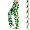Women's Fashion Loose Casual St. Patrick's Day Printed Casual Pants