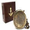 Be Strong Brass Compass for Confirmation Gifts| Baptism Gifts| Best Easter| Christian