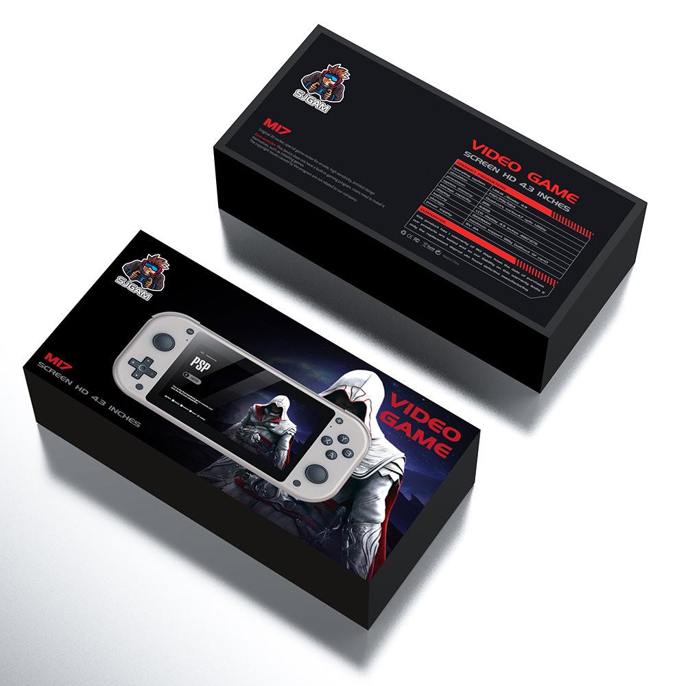 Портативная игровая консоль Cross M17 4K Retro и ТВ-приставка