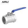 304 Stainless Steel Quick Connect Ball Valve with 316 Internal Thread, Water Pipe Valve Switch.