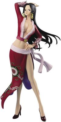 BANPRESTO One Piece GLITTER & GLAMOURS БОА.ХАНКОК Боа Хэнкок Красная Версия Костюма.