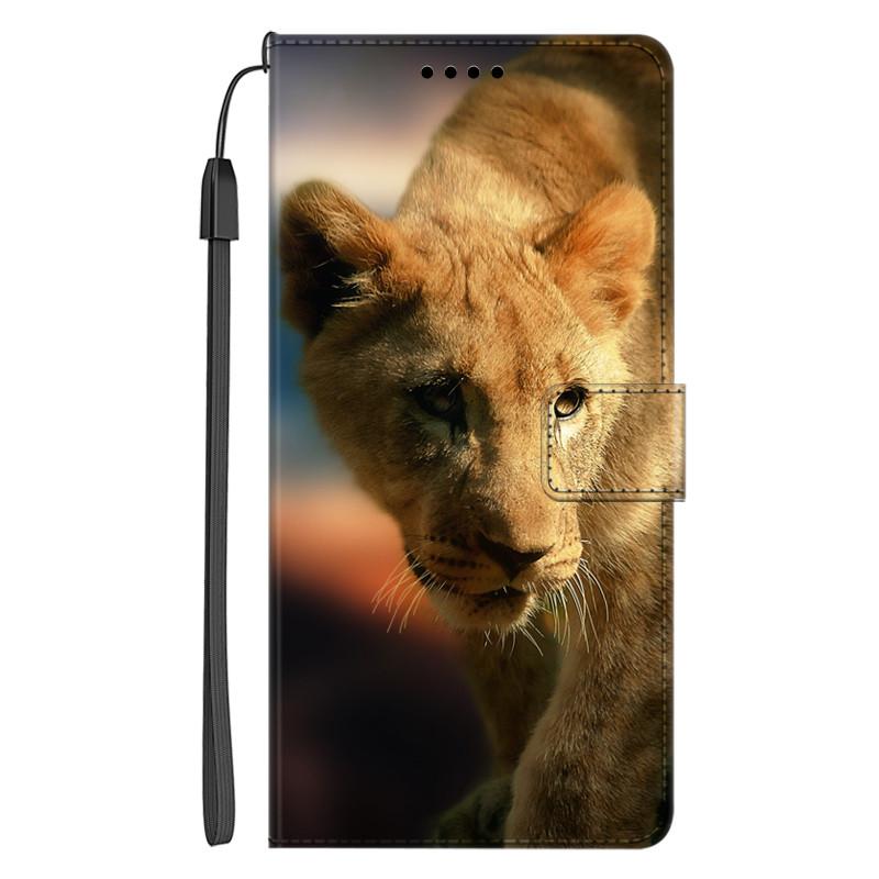 Красивый чехол-книжка для Huawei Honor X6B / X7B / X8B Обложка Кошелек-раскладушка Сумки для Honor X8B Чехол Кожаный Мультяшный С карманами для карт Магнитный