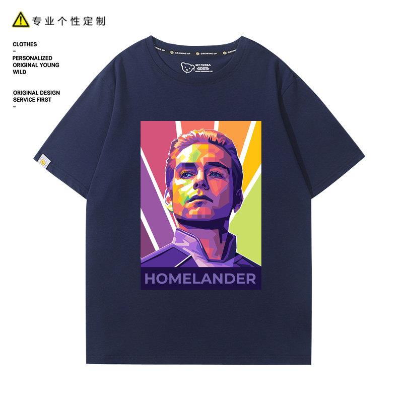 The Boys Homelander Got Milk Graphic TShirt Unisex Unisex Summer Casual Cotton Short Sleeve Streetwear Tee