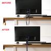 Cable Management Sleeve Flexible Cable Sleeve Wrap Cover Organizer Cable Tube Hider for Home Office