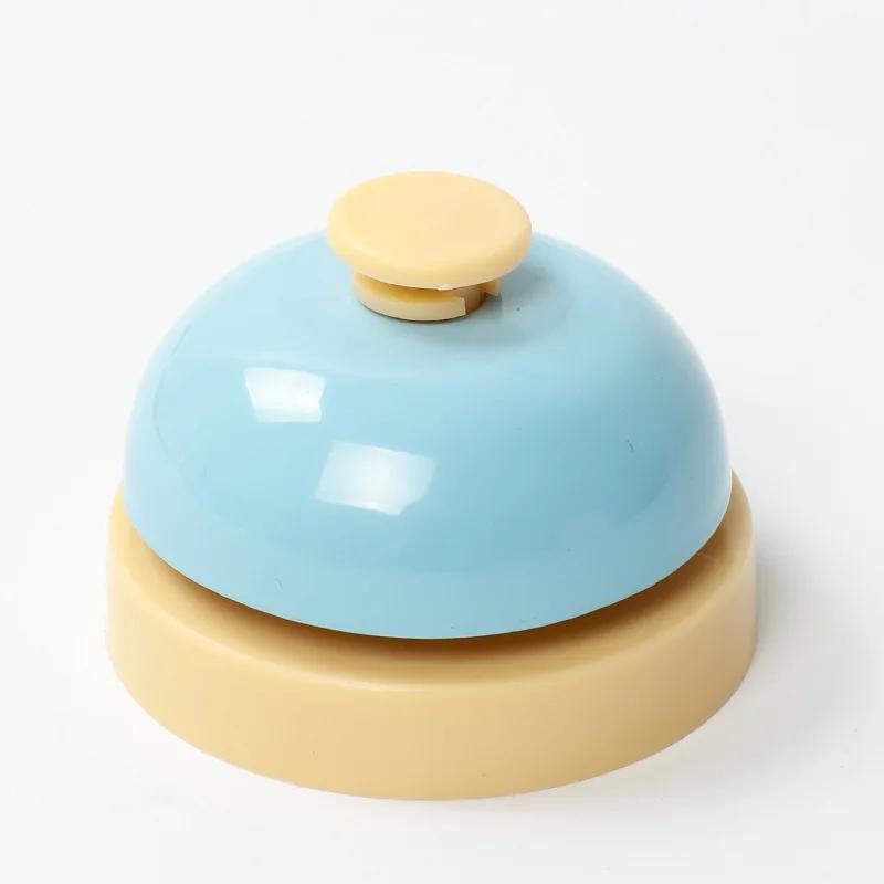 1Pc Answering Bell Metal Hand Rattling Mai Pet Cat Dog Training Summoning Hand Press Service Safe and Not Easy To Break