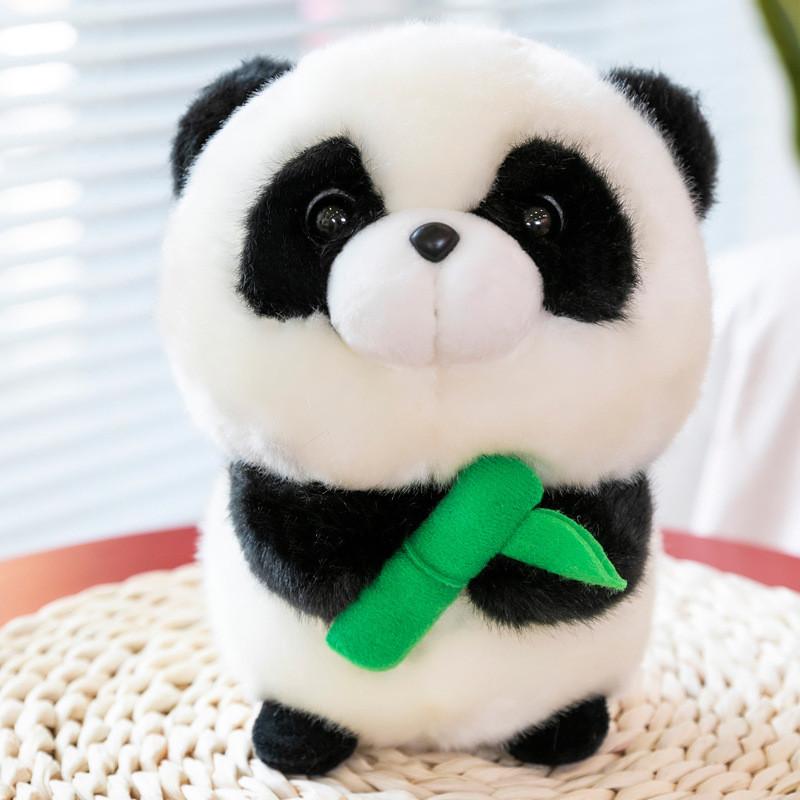 Panda Cute Cartoon Mouse Hamster Adorable Plush Toys Dolls Girls Kids Gifts