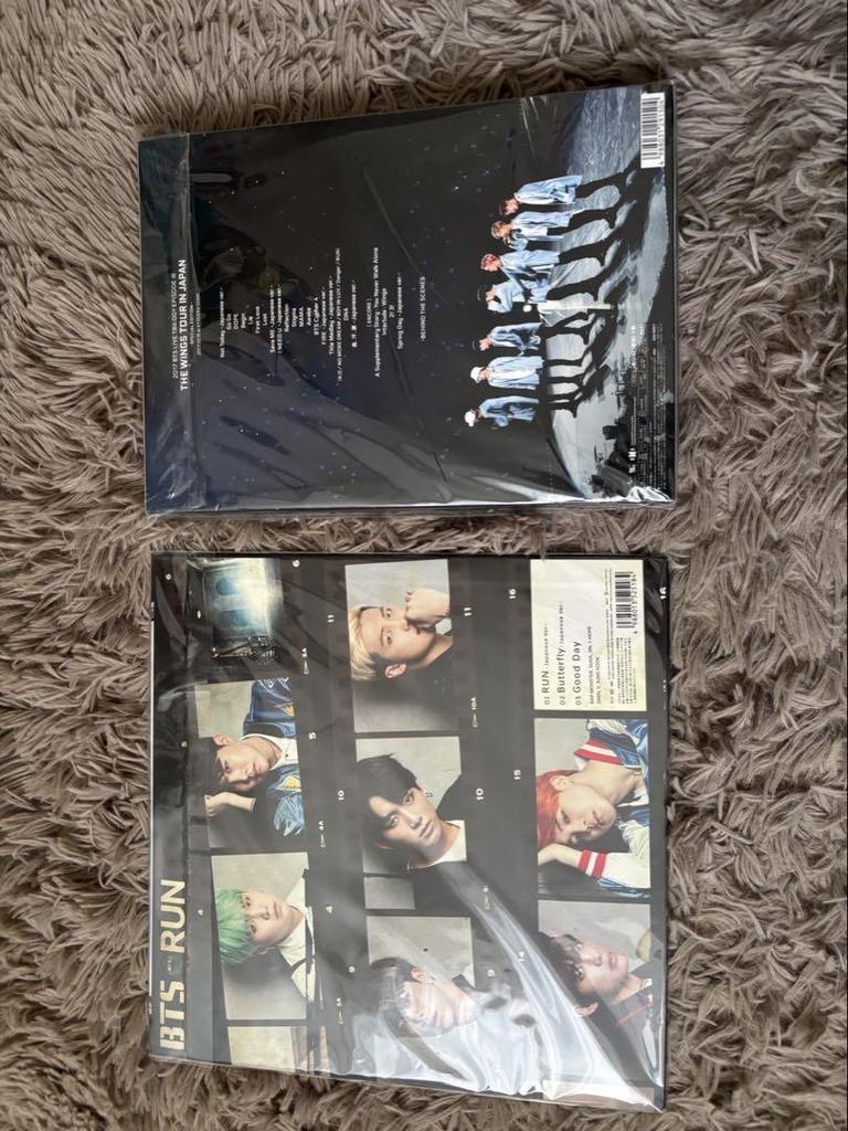 [Б/У] Набор BTS RUN & THE WINGS TOUR